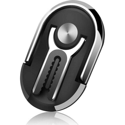 1PCS 2In1 Snap-in Ring Buckle Universal 360 Degree Rotating Mobile Phone Holder Car Anti-drop Mobile Phone Magnetic Ring Bracket