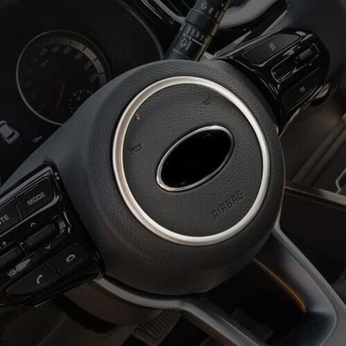 1pc for KIA stonic 2019 Steering wheel Decorative ring kx1