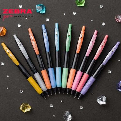 1pc New Arrival Zebra JJ15 Sarasa 0.5mm Gel Pen Gem Series Decoshine Shiny Metal Limited Edition