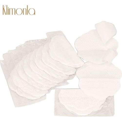 100Pcs/50Pack Petal Hole Absorbing Perspiration Pad Underarm Pads Dress Clothing Absorbent Pads Disposable Armpit Sweat Sticker