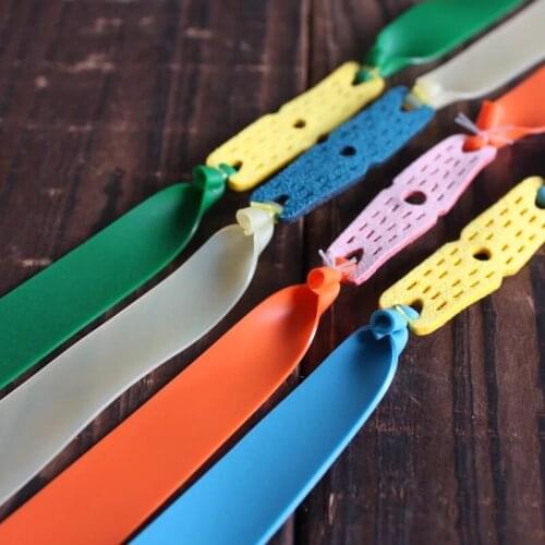 5pcs/lot 0.65-1.0mm thickness rubber band used for catching fishing high quality slingshot rubber band slingshot latex rubber