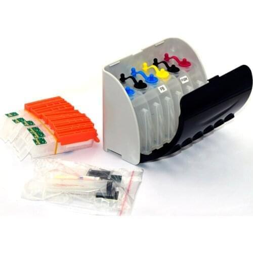 6Color PGI-680 CLI-681 Ciss System for Canon PIXMA TS8160 TS9160 Printer with Permanent Chip