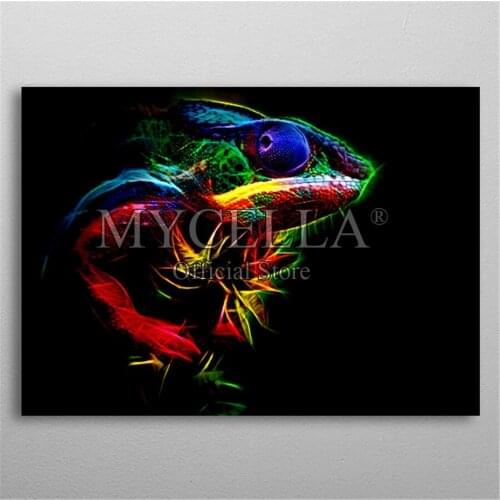 5D DIY Diamond Embroidery Animals chameleon Diamond Painting Cross Stitch Diamond Mosaic Cartoon Home Decor Craft Kits Picture