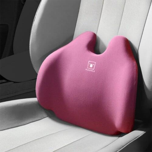 Auto Cushion Car Pillow Lumbar Support Car Waist Cushion for Car Seat Support Lower Back Pain Pillow Seat Supports Accessories