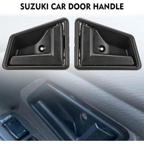 Hot 2Pcs Inner Inside Front Rear Left Door Handle car Accessories For Sidekick GEO Tracker 1991-1998 For Suzuki Vitara 1988-1999