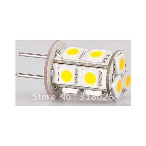 Free Shipment 13 GY6.35 LED 5050SMD Wide Volt DC10-30V/AC8-20V Yachts Boats Ships Automobiles Carts 5pcs/lot