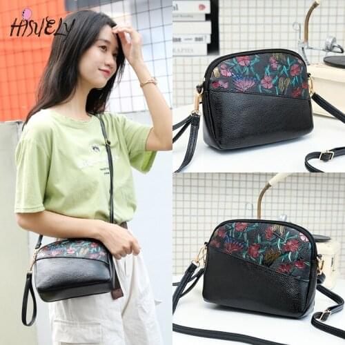 Hot Sale New Fashion Women PU Leather Bucket Bag Shoulder Version Casual Female Bag Women Messenger Bag Designer Black BG575 Q4