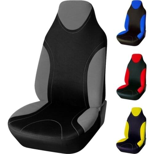 Classic Car Seat Cover Universal Fit for lada Honda Toyota Interior Accessories Seat Cover 4 Colour Non Detachable Car Headrest