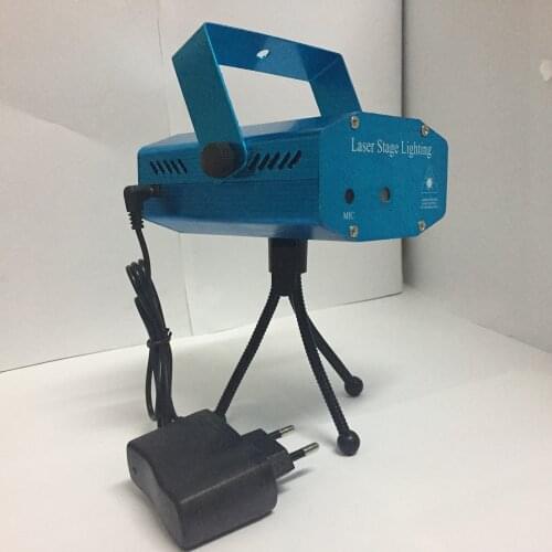 Mini DJ Club Disco Projector music Stage Laser Light all star Music Control Function AC 110-240V EU US Plug