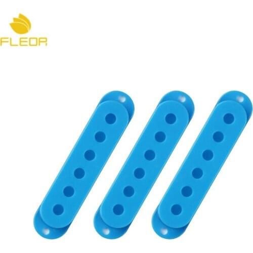NEW 3pcs 50/52/52mm ABS Single Coil Pickup Covers for Electric Guitar Pickup Parts ,Light Blue