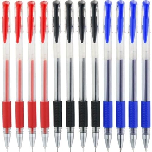Wholesale European standard neutral pen 0.5mm bullet needle tube carbon water-like pen signature pen
