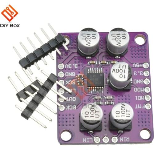 PCM1808 105dB SNR Audio Stereo ADC Single-Ended Analog-Input Decoder 24bit Amplifier Board Player Module diy kit