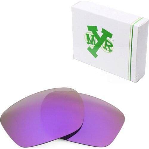 Mryok Anti-Scratch POLARIZED Replacement Lenses for Oakley Sliver Sunglasses Plasma Purple