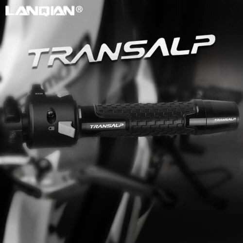 7/8 22MM Motorcycle Handlebar Grips Handle Bar Cap End PlugsFor Honda TRANSALP 600 VH VJ VK VL VM VN VP VR VS VT VV VW Parts