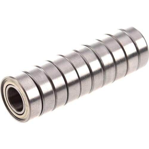 10 Pcs 698Z 8 x 19 x6mm Single Row Sealed Deep Groove Ball Bearings Drop Shipping