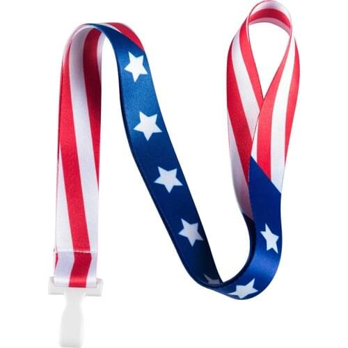 NO MOQ 2019 Custom Name Design Neck Lanyards Id Badge holder with custom printed ID card lanyards