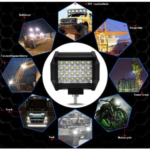4" LED Combo Work Lights Bar Spotlight Off-road Driving Spot Flood Fog Lamp For Truck Boat SUV 12V 24V Headlight For ATV