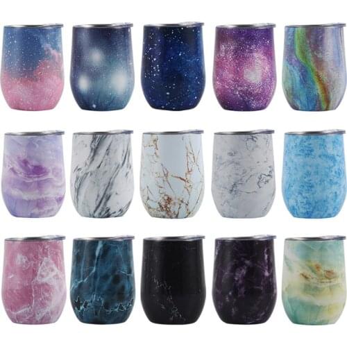 Wbwbmy Multi-color Belly Cup Cute Mini Water Bottle Stainless Steel Color Changing Cups Thermos Cup Wine Tumbler with Lid Gift