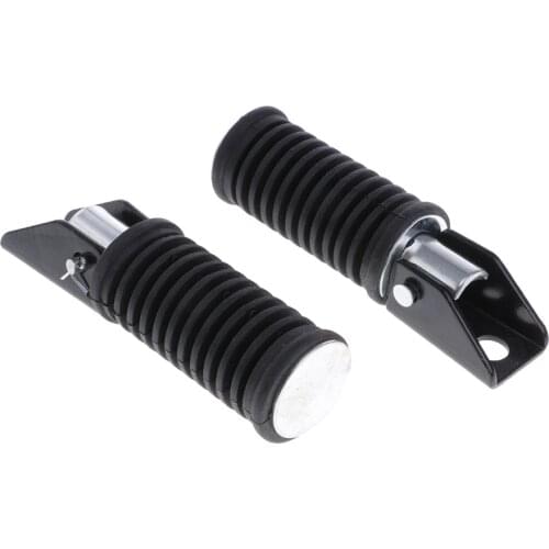 1 Pair Footpegs Universal Motorcycle Footpeg Bracket For Suzuki Footrest Pedals For Most Motorcycle