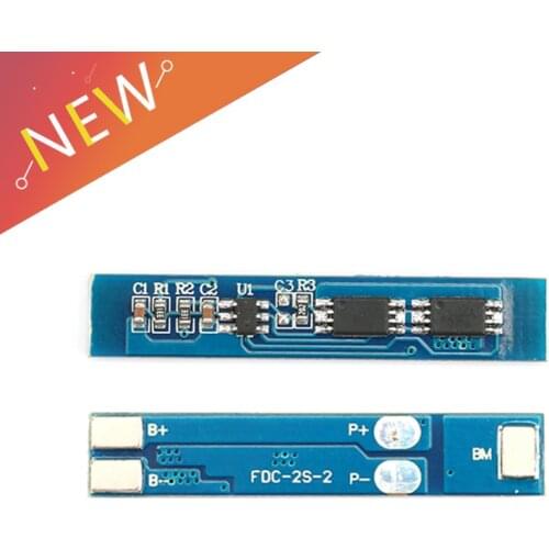 2S 7.4V 18650 lithium battery 8.4V polymer lithium battery 8A working current 16A current limiting protection board