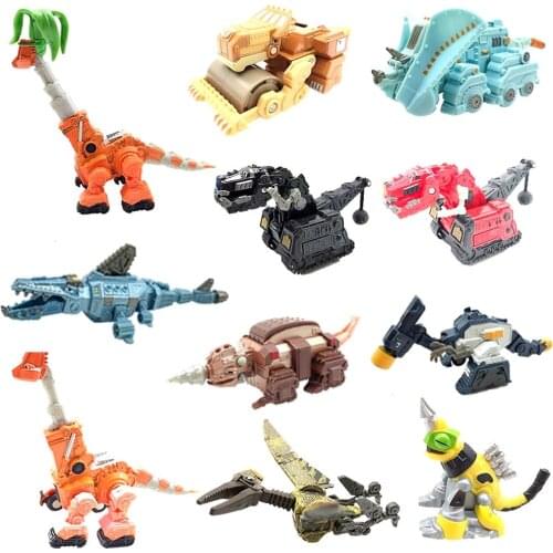 Dinotrux Dinosaur CAR Truck Removable Dinosaur Toy Car Mini Models Childrens Gifts Toys Dinosaur Models Child Toys