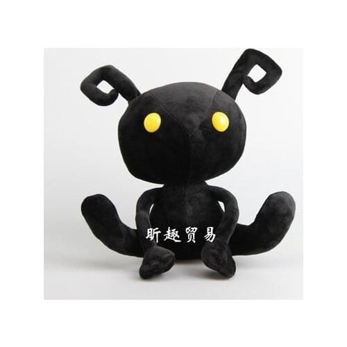 Free Shipping 30cm Kingdom Hearts Shadow Heartless Ant Soft Plush Toy Animal Stuffed Soft Doll For Children Birthday Gift