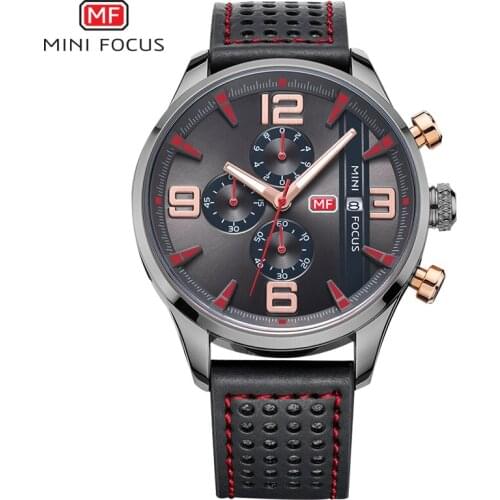 MINIFOCUS Mens Watches Fashion Luxury Brand Sport Militar Quartz Mens Watch Waterproof 30m Calendar Relojes Hombre