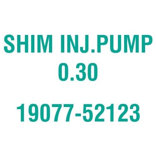 For Kubota 19077-52123 SHIM INJ.PUMP 0.30
