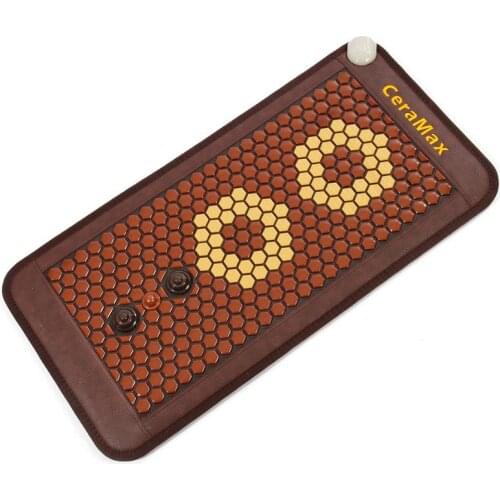 Fanocare Heating Tourmaline Stone Mat Jade Massage Heated Far Infrared Negative Ion Tourmaline NM80 Germanium Mat