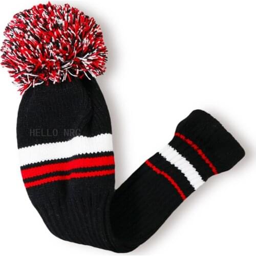 HELLO NRC 1 Pcs Golf Headcover Driver Knitting Wool Head Cover