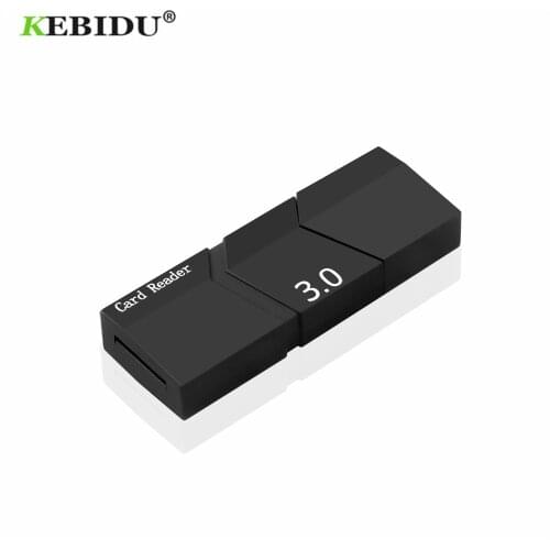 KEBIDU USB 3.0 Card Reader Micro SD Adapter Smart Micro SD/TF Card Reader High Speed Card Reader for Phone PC Computer