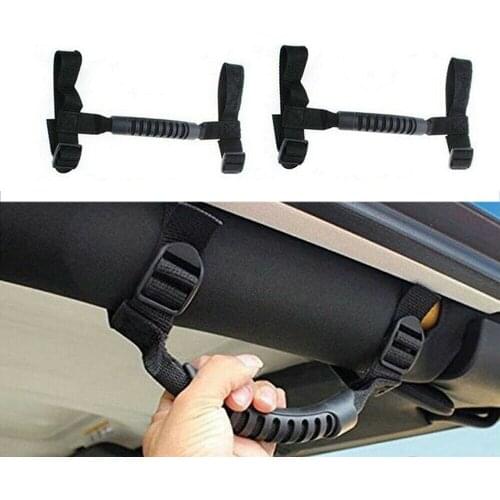 Sturdy Spine Rear Side Car Grip Bar Roll Cage Holder 1 for Jeep for Wrangler JK YJ TJ 1987-2016 Car Accessories