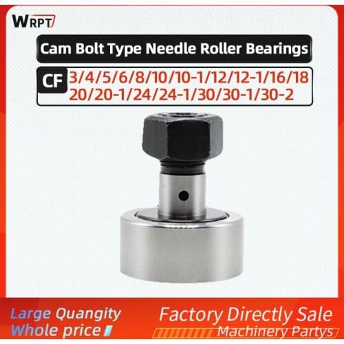 Miniature cam bearing follower bolt type roller needle roller bearing CF3 4 5 6 8 10 12 16 18 20 24 30