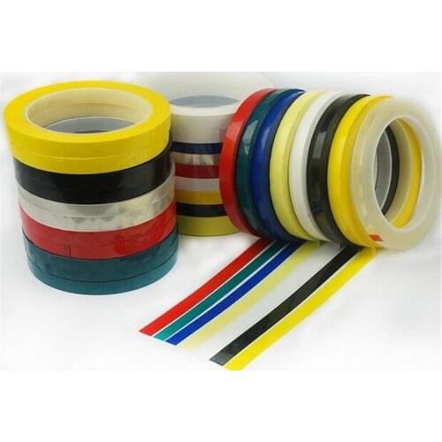 5S Desktop Positioning Tape 66M Desktop Logo Tape Whiteboard Scribe Seamless Warning Segment Tape Color Marking Line