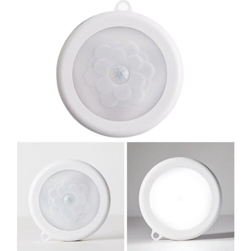 Warm/White Light Motion Sensor Night Lights for Counter Hallway Stairs Wardrobe Indoor