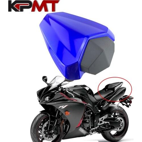 For YAMAHA YZFR1 YZF1000 YZF R1 1000 YZF-R1 09-14 13 12 1110 Motorcycle Blue Passenger Rear Seat Cover Pillion Seat Cowl Fairing