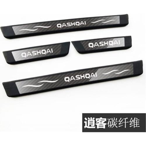 Stainless steel Plate Door Sill Welcome Pedal Car Styling Accessories for Nissan Qashqai J11 2016-2019 Car Styling