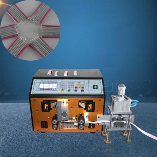 220V Fully Automatic Computerized Cable Stripping Machine Commercial Pure Copper Motor Powerful Electronic Stripping Machinery