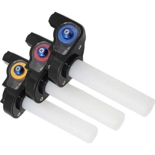 SPEWPRP 22MM 7/8" Motorcycle Racing Aluminum Visible Quick Twist Gas Throttle Settle Grips Dirt Pit Bike ATV UTV XR50 CRF50 KLX
