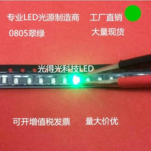 SMD LED 0805 emerald green KT-0805 emerald green SMD LED 0805 yellow-green KT-0805 yellow-green