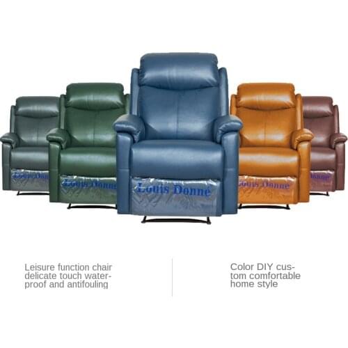 Modern First-class Sofa Apartment Multifunctional Manicure and Eyelash Rental House Semi-recumbent Technology Cloth Recliner