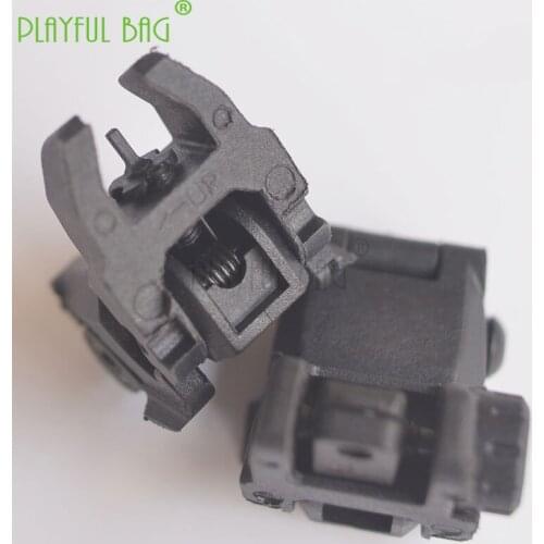 Outdoor interesting toys nylon folding mechanical sights SLRJinMing 416 modified water bullet gun accessories SD09