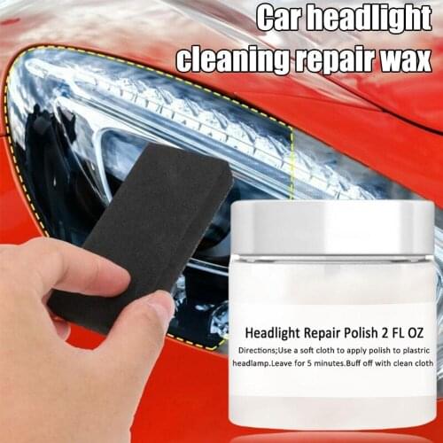 Car Headlight Maintenance Clean Repair Polishing Wax Headlight Lens Restorer Repair Wax Polishing Anti-scratch Car Accessories