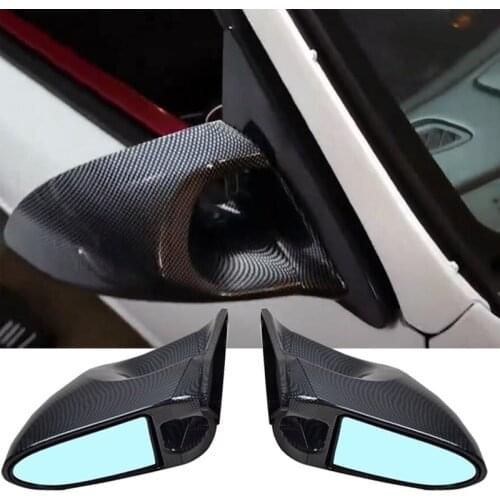 Manual Adjustable Spoon Style 2pcs Car Door Wing Rear View Side View Mirror Assembly For Honda For Civic EG 4Dr Sedan 1992-1995