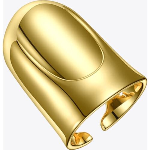 ENFASHION Punk Nails Ring Finger Rings For Women Accessories Gold Color Creative Ring Fashion Jewelry Gift Dropshipping R194024