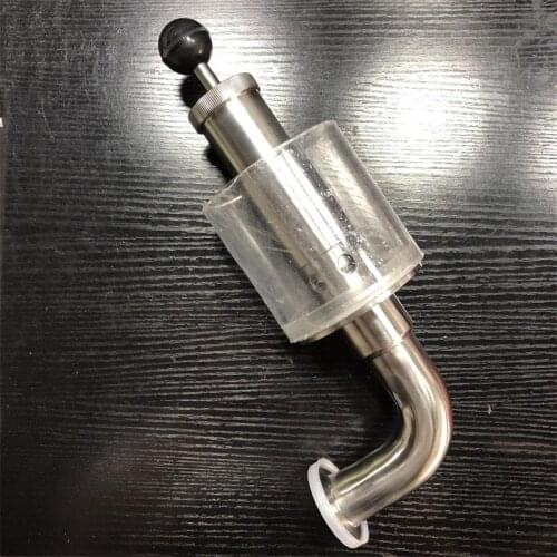 1.5" Tri Clamp 0.2-2.2 Bar SUS 304 Stainless Sanitary Adjustable Vacuum Pressure Relief Safety Valve