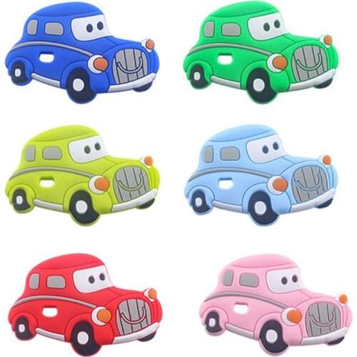 1 Pcs Silicone Teether Cartoon Baby Teether Food Grade Baby Teething Chew Charms Toy Teething Nursing