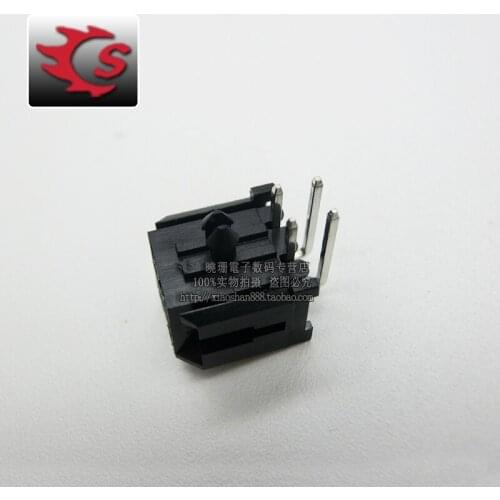 10pcs/Double row Curved needle Seat 4P 90 degree Curved needle 43045 Connector spacing:3.0 2*2W