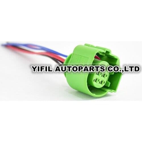 2pcs/lot 6 Pin/Way Female Taillight Tail Lamp Plug Connector Wire Harness Pigtail For Audi VW A4L B8 B9 A5 4H0 973 713 C