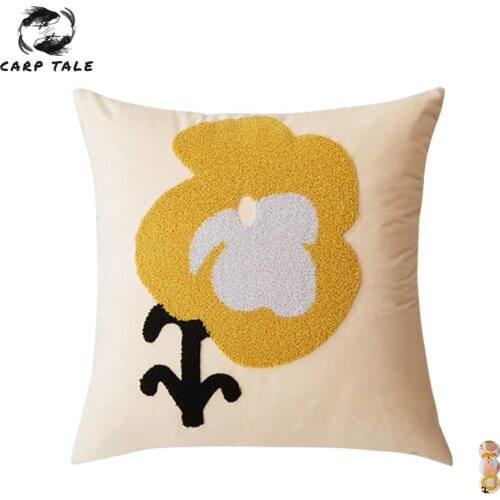 Velvet Cushion Cover 45*45cm Pillow Case Cartoon Sofa Cushion Covers For Living Room Pillow Cover Christmas Decorations For Home